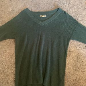 Green long sleeve sweater